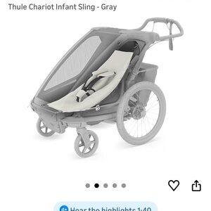 Thule Chariot Infant Sling EUC